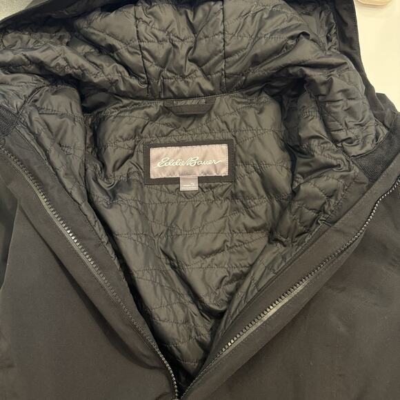 Eddie Bauer Parka Jacket Women’s Plus Size 1X Black Point Vista Coat - Picture 9 of 16